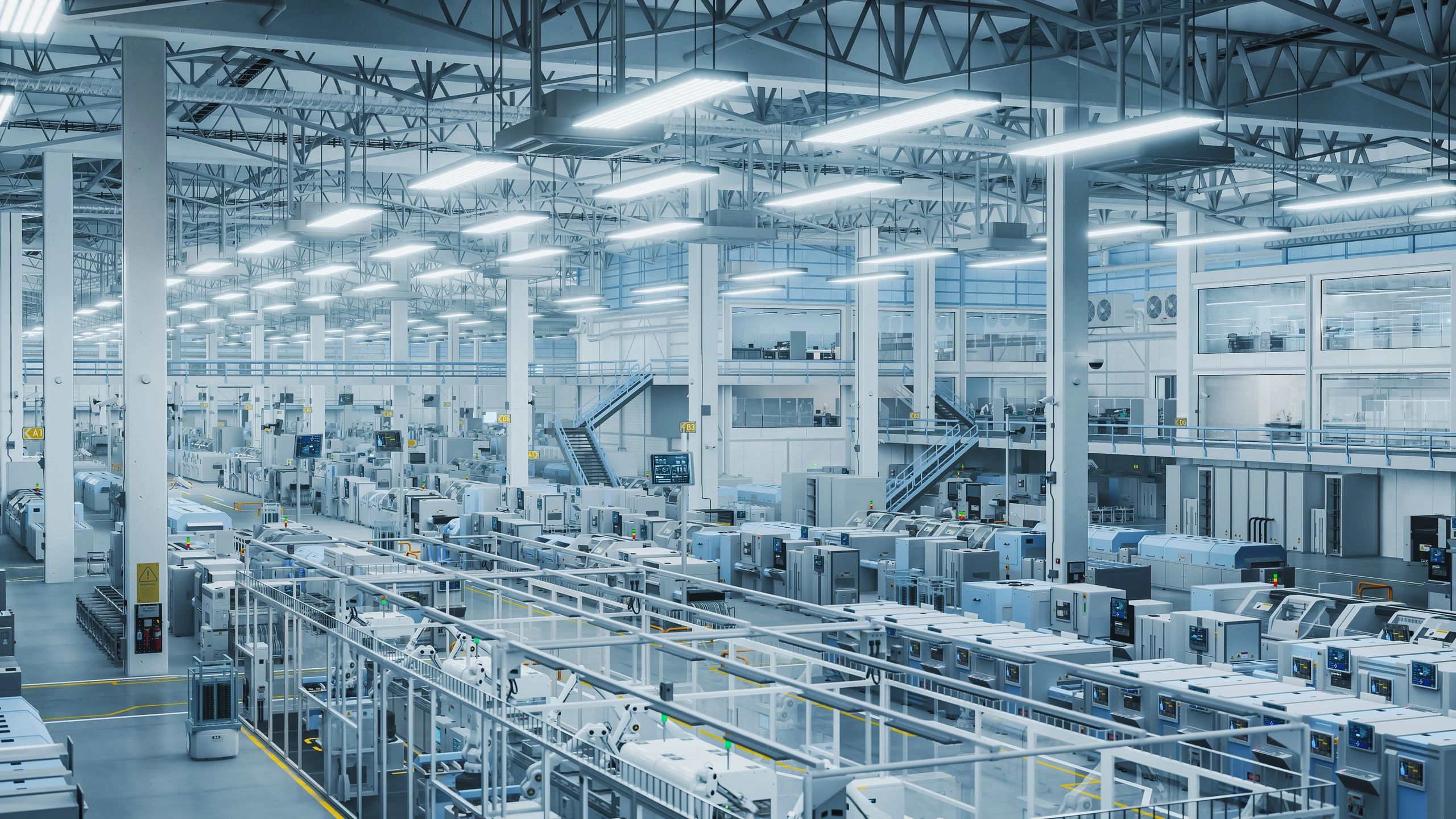 Automated electronics manufacturing line